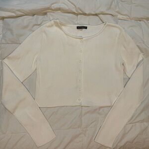 Brandy Melville White Cardigan